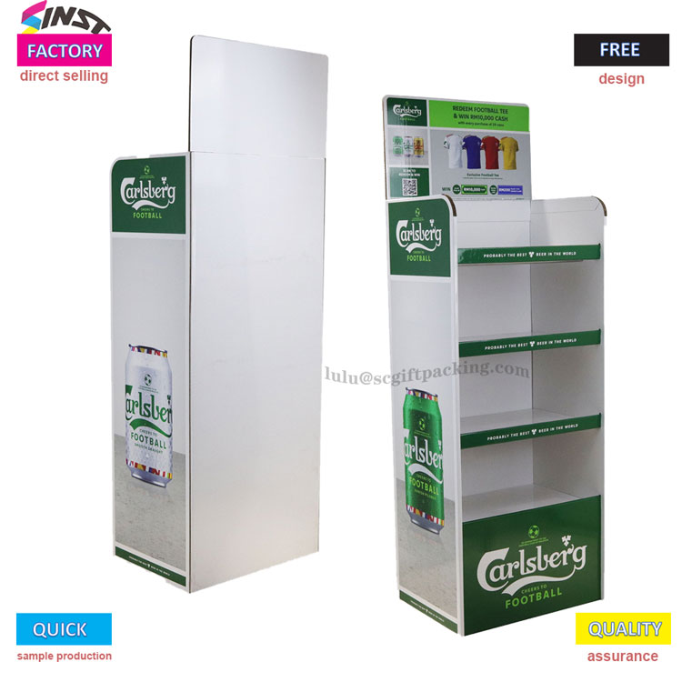 Jak může Beer Corrugated Display Rack podnítit nadšení fanoušků pro konzumaci?