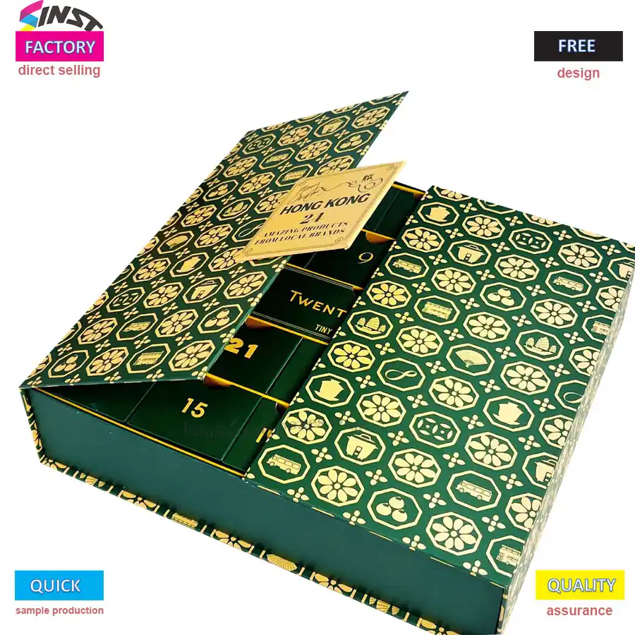 Dárková krabička adventního kalendáře