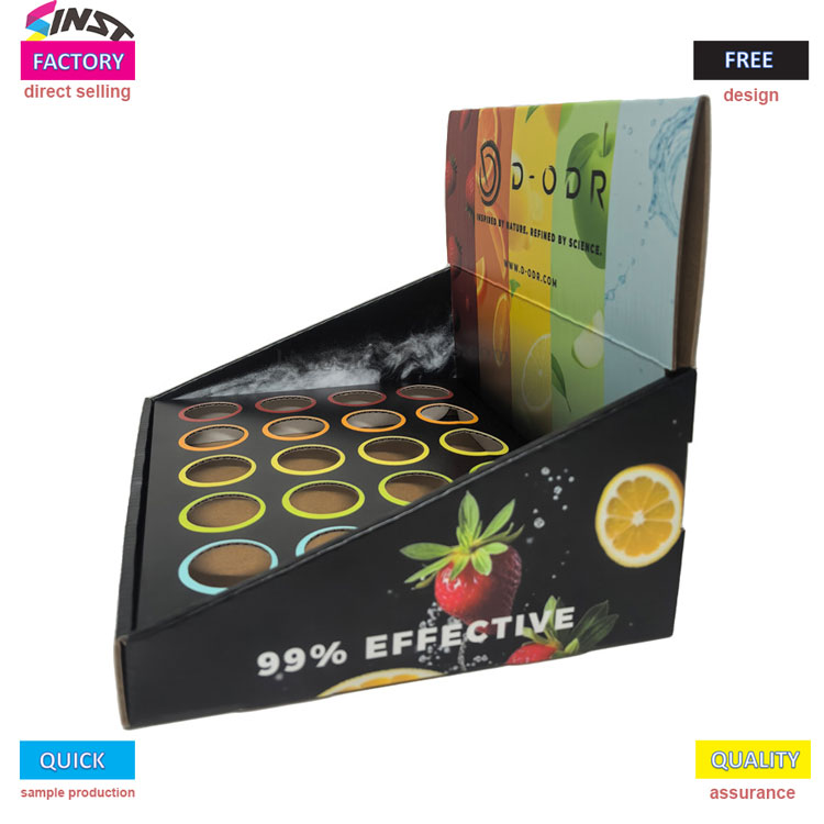 Gel air freshener display box
